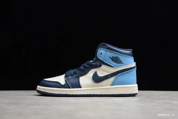 University Obsidian (555088-140) 1 Blue Kid Kids 555088-140 Air Jordan 0814